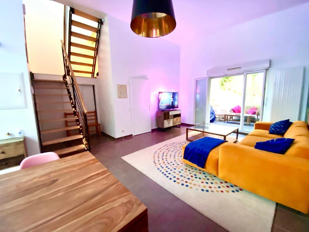 Magnifique Villa Avec Jacuzzi Au Pied Du Stade Saint-Denis  Exterior photo