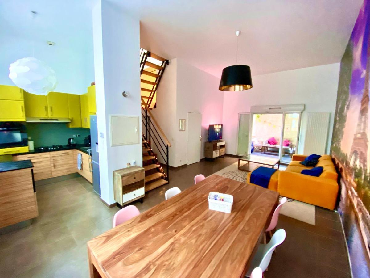 Magnifique Villa Avec Jacuzzi Au Pied Du Stade Saint-Denis  Exterior photo