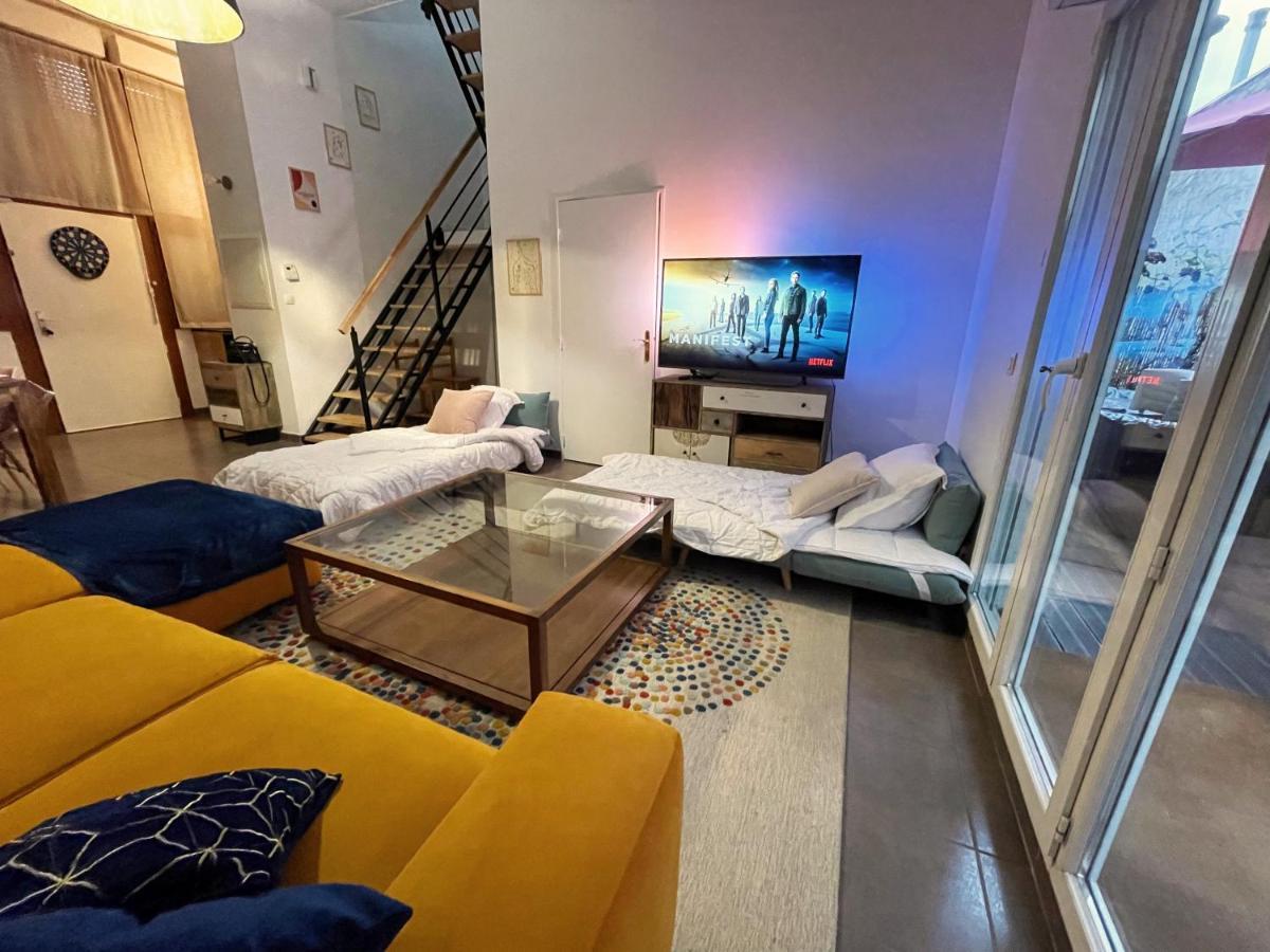 Magnifique Villa Avec Jacuzzi Au Pied Du Stade Saint-Denis  Exterior photo